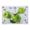 Часы настенные, серия: Кухня, Яблоки, 25х35  см, микс фото 3