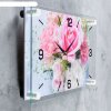 Часы настенные, серия: Цветы, Нежные розы, 20х30 см фото 2