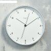 Часы настенные круглые Классика, белый обод, 30х30 см фото 1