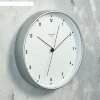 Часы настенные круглые Классика, белый обод, 30х30 см фото 2