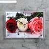 Часы настенные, серия: Цветы, Три розы, 25х35  см, микс фото 1