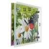 Часы настенные, серия: Цветы, Бабочка на ромашке, 20х25  см, микс фото 3
