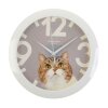 Часы настенные, серия: Животный мир, Кот, белый обод, 29х29 см фото 1