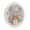 Часы настенные, серия: Животный мир, Кот, белый обод, 29х29 см фото 2