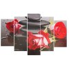Часы настенные модульные «Красные розы на камнях», 80 x 140 см фото 1
