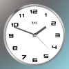 Настенные часы B&S SHC-203 GR(W) фото 1
