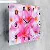Часы настенные, серия: Цветы, Цветы, 25х35  см, микс фото 2
