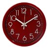 Часы настенные, серия: Классика, Джойс, красные, d=19.5 см фото 1