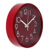 Часы настенные, серия: Классика, Джойс, красные, d=19.5 см фото 2