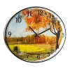 Часы настенные, серия: Природа, Осенний лес, 24х34  см, микс фото 2