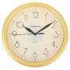 Часы настенные круглые Исток, d=24,5 см, золотистые фото 2