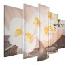Часы настенные модульные «Камни и белые орхидеи», 80 x 140 см фото 3