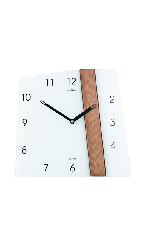 Часы настенные W&G "Granto" в стиле Hi-Tech с плавным ходом фото 1