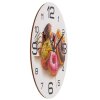 Часы настенные круглые Пончики, 24 см фото 2