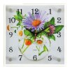 Часы настенные, серия: Цветы, Ромашки, 25х25 см фото 1