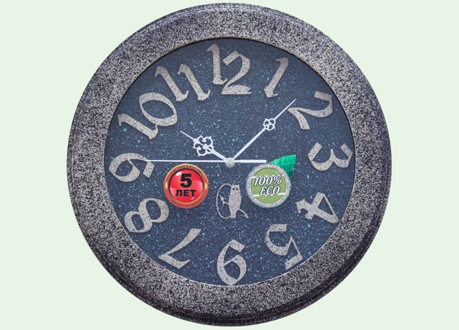 Часы настенные D35-415-Камень фото 1