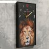 Часы настенные, серия: Животные, Лев, 1 АА, плавный ход, 37х60 см фото 2