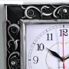 Часы настенные, серия: Классика, Джоржина, серебро, 30х30 см фото 3
