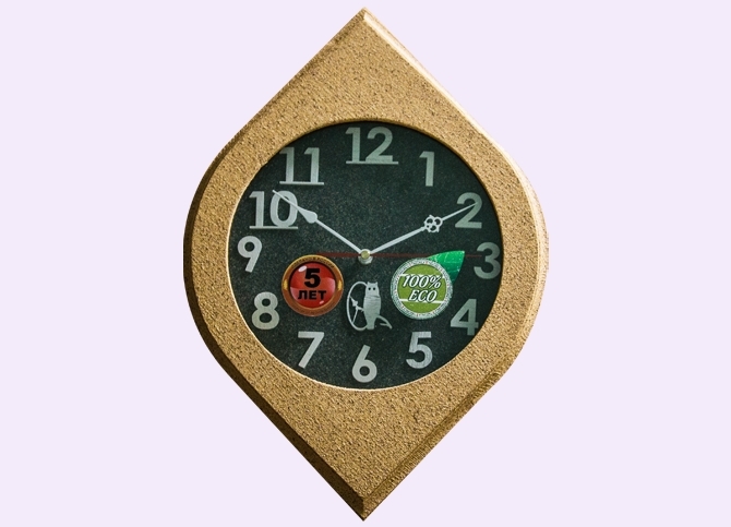 Часы настенные D40-254-Камень фото 1