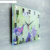 Часы настенные, серия: Цветы, Бабочка, 35х45 см микс фото 2
