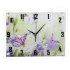 Часы настенные, серия: Цветы, Бабочка, 35х45 см микс фото 3