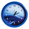 Часы настенные Волны, синий обод, 28х28 см микс фото 1