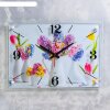Часы настенные Цветы в вазах 40х56 см, плавный ход фото 1