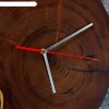 Часы настенные Спил оливы, 35 х 30 см, микс фото 4