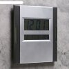 Часы настенные электронные с календарём и термометром, 23х26 см, микс фото 2