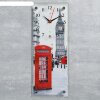 Часы настенные, серия Город, Лондон рядом, плавный ход, 49.5х19.5 см фото 1