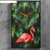 Часы настенные, серия: Природа, Фламинго, 37х60 см фото 1