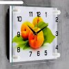 Часы настенные, серия: Кухня, Персики, 20х26  см, микс фото 2