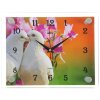 Часы настенные, серия: Животный мир, Белые голуби, 20х26 см фото 3