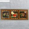 Часы-картина настенные, серия: Кухня, Чайная церемония, 35х100  см, микс фото 2