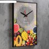 Часы настенные, серия: Кухня, Тропические фрукты, 37х60 см фото 2