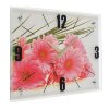 Часы настенные, серия: Цветы, Герберы, 40х50  см, микс фото 6
