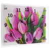 Часы настенные, серия: Цветы, Тюльпаны, 25х35  см, микс фото 2
