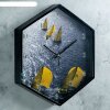 Часы настенные, серия: Море, Королевская регата, шестиугольные, 34х39 см фото 2