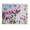 Часы настенные, серия: Цветы, Сиреневые цветы, 20х25  см, микс фото 1
