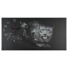 Часы настенные, серия: Животный мир, на холсте Леопард, 40х76  см, микс фото 1