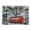 Часы настенные, серия: Город, Красный автобус, 25х35  см, микс фото 3