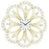 Часы настенные серия Ажур цветок с кр латунь d=60см фото 3
