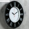 Часы настенные, серия: Классика, Классика, 34 см стекло, черные Рубин фото 2