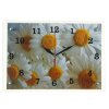 Часы настенные, серия: Цветы, Ромашки, 25х35  см, микс фото 1