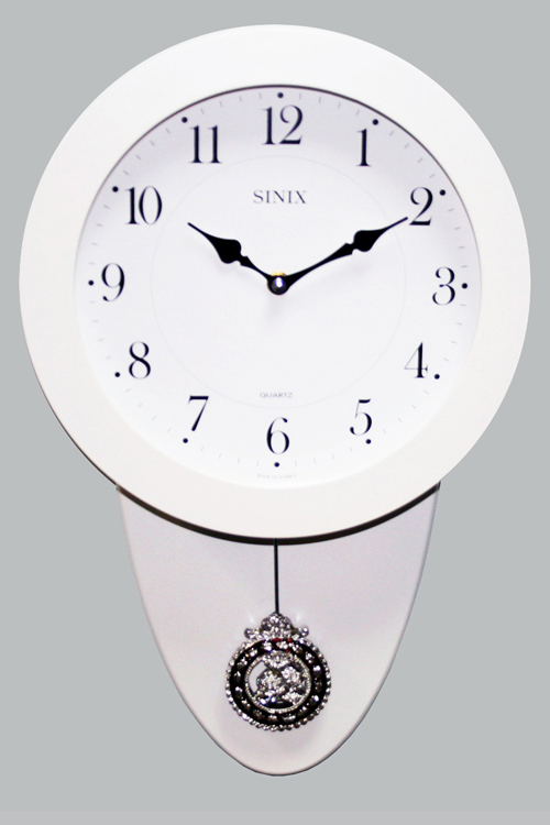 Настенные часы с маятником Sinix 2139 W фото 1