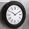 Часы настенные, серия: Классика, Мальта, d=60 см, темная рама фото 2