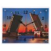 Часы настенные, серия: Город, Мост, 30х40  см, микс фото 3