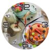 Часы настенные круглые Панкейк с ягодами, 24 см фото 1